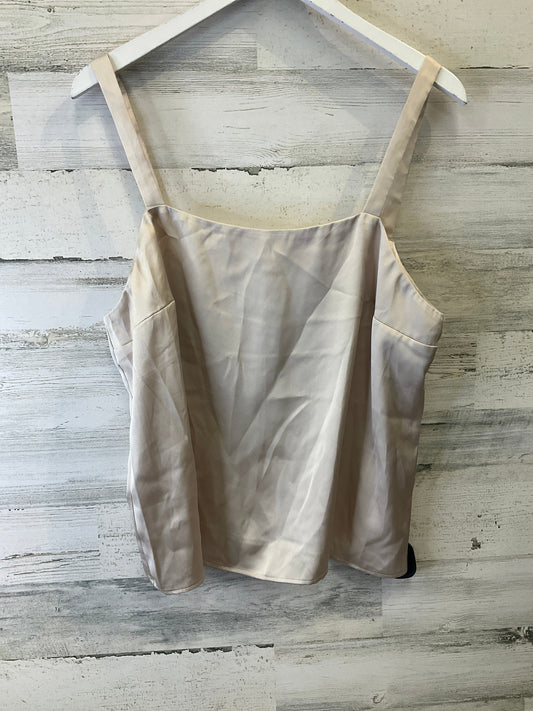 Tank Top By Express In Cream, Size: L