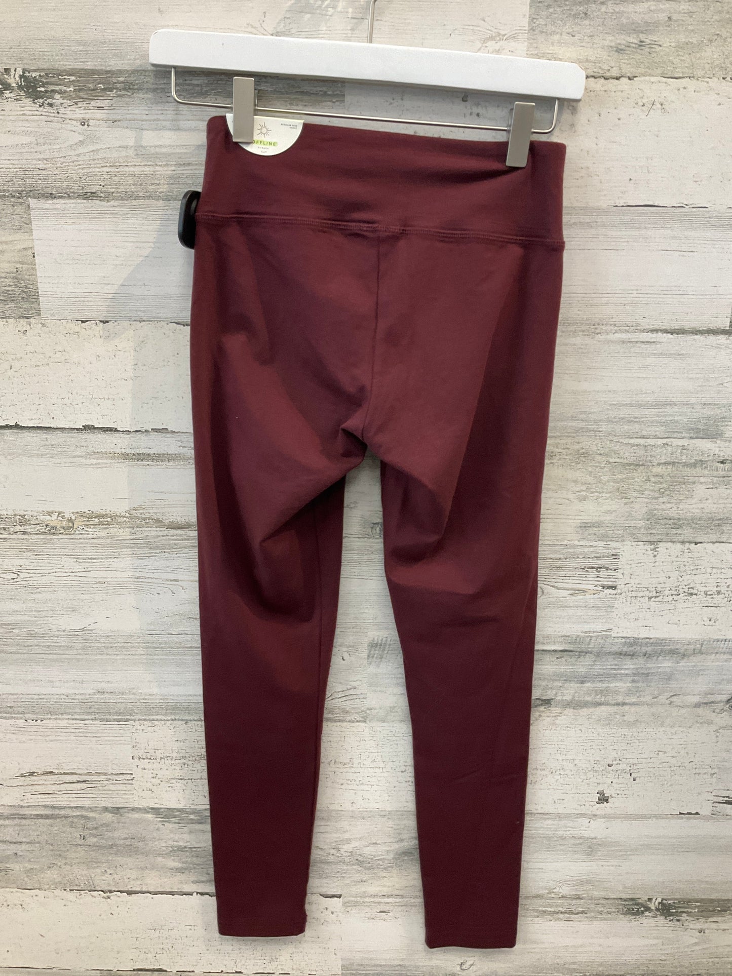 Pants Leggings By Clothes Mentor In Red, Size: S