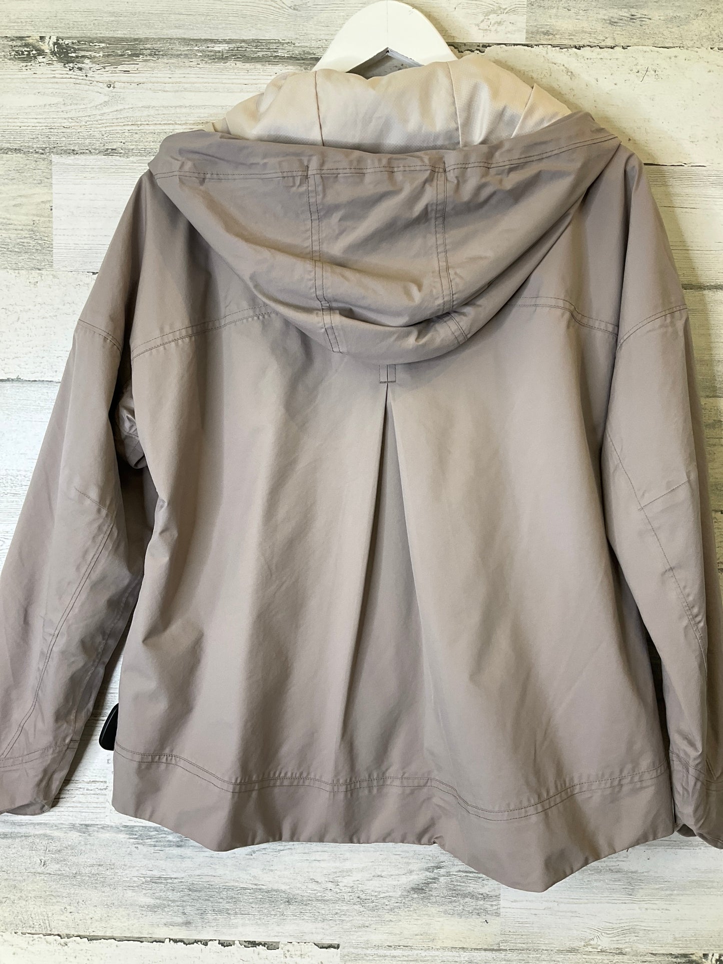 Jacket Windbreaker By Athleta In Taupe, Size: S