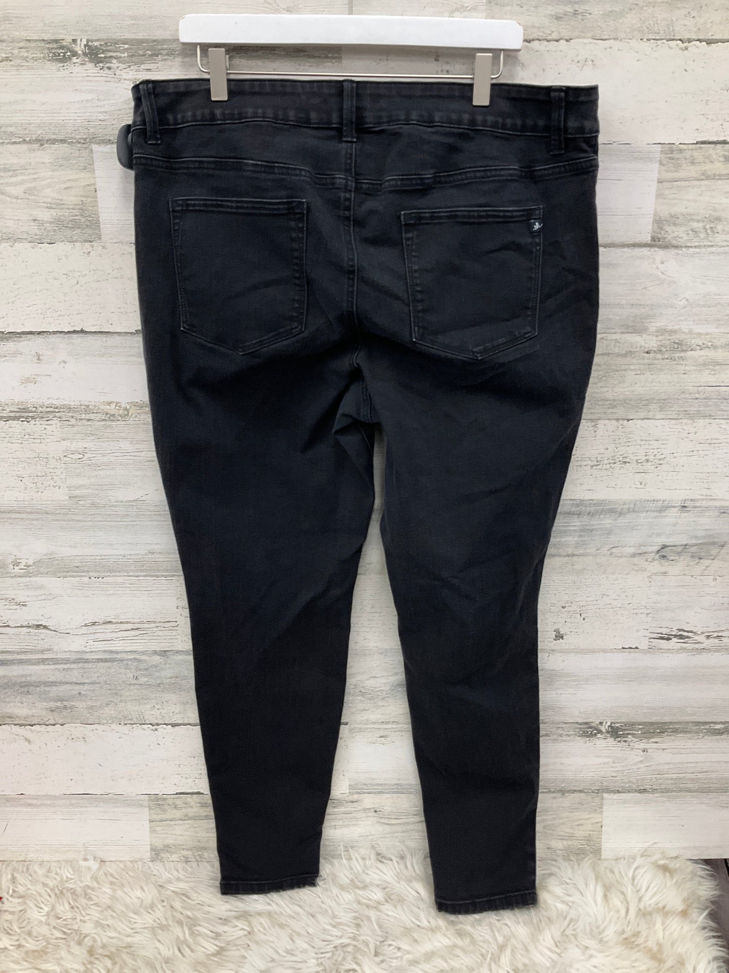 Jeans Straight By Maurices In Black, Size: 20