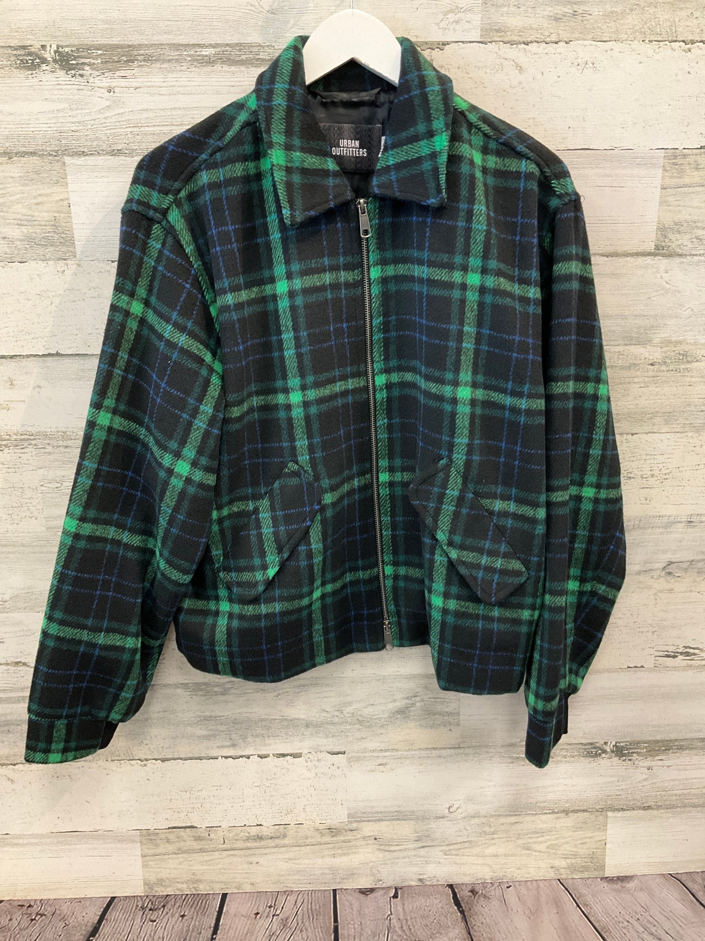 Jacket Other By Urban Outfitters In Blue & Green, Size: M