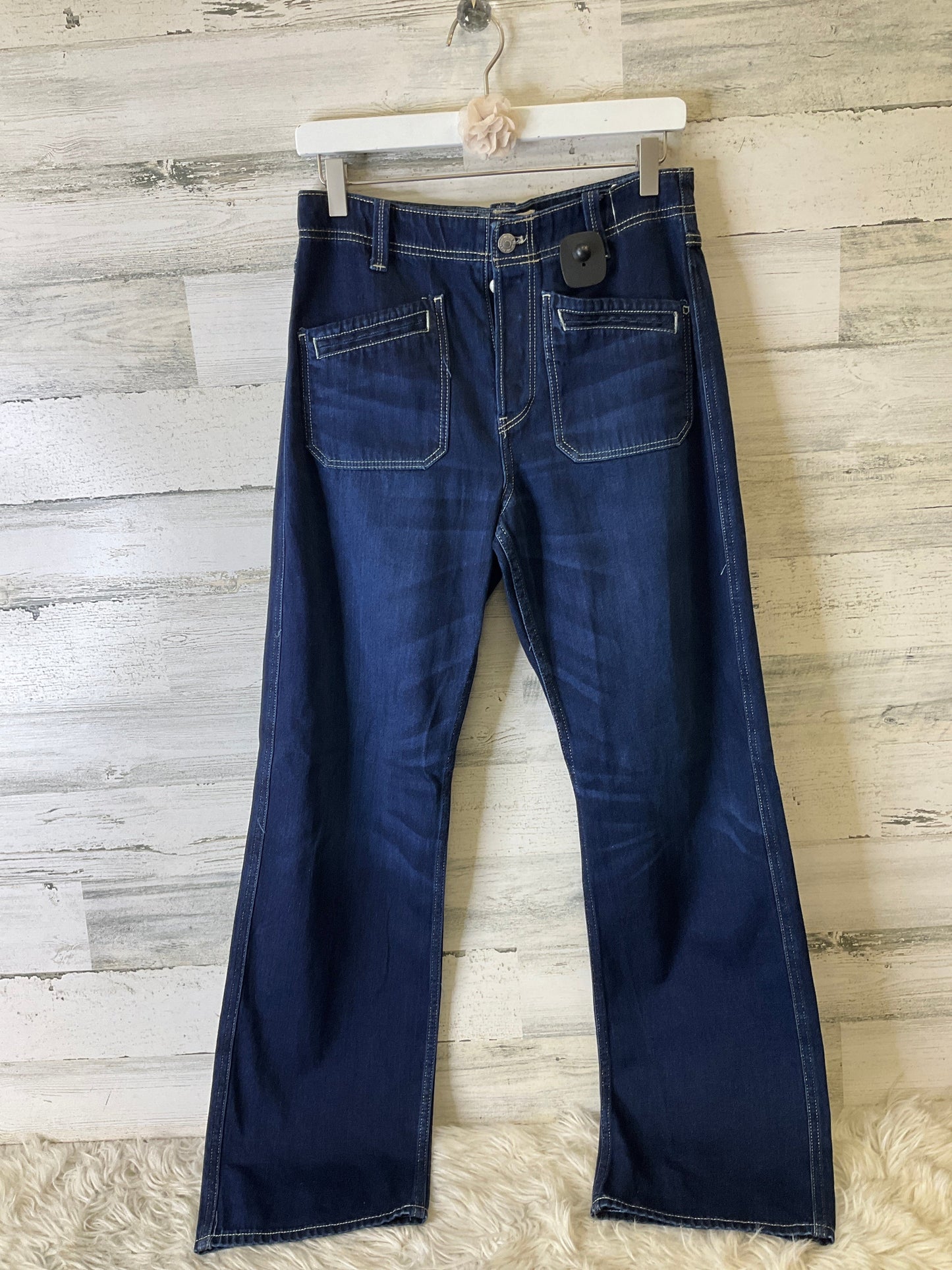 Jeans Wide Leg By We The Free In Blue Denim, Size: 2