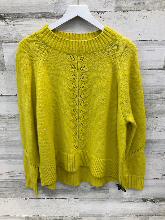 Sweater By Loft In Gold, Size: L