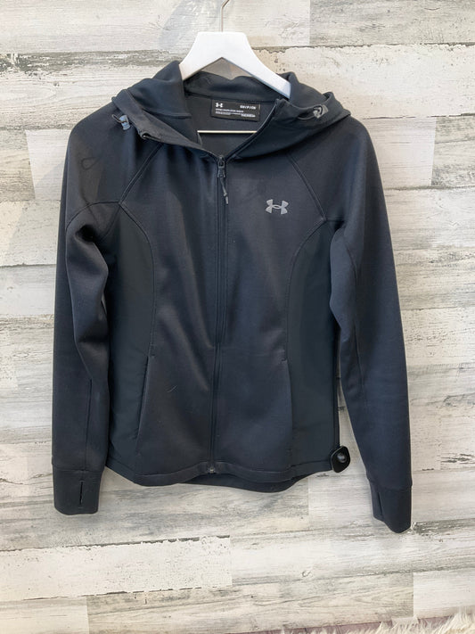 Athletic Jacket By Under Armour In Black, Size: S