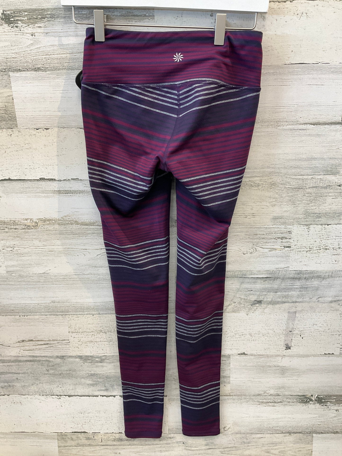 Athletic Leggings By Athleta In Purple, Size: Xs