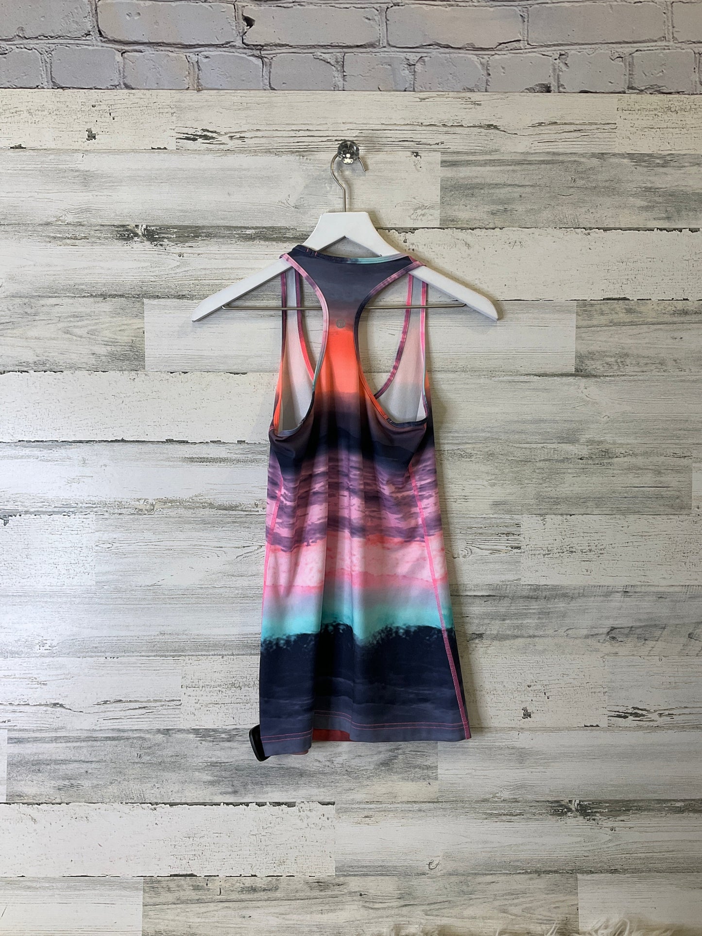 Athletic Tank Top By Lululemon In Multi-colored, Size: 6