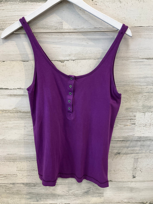 Athletic Tank Top By Lululemon In Purple, Size: 6