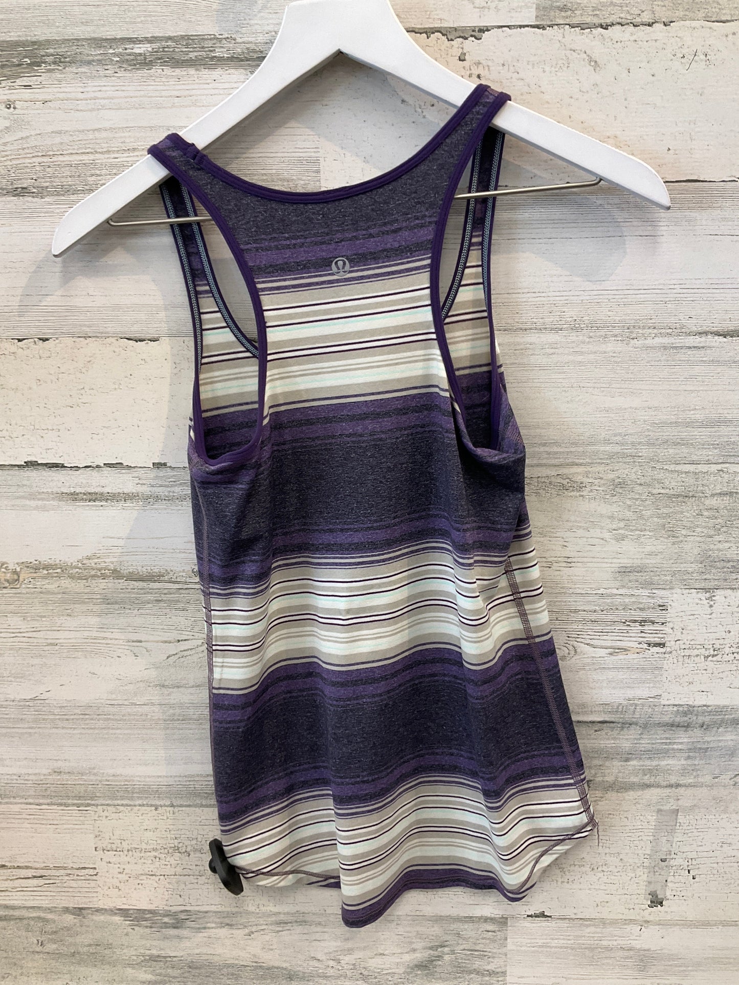 Athletic Tank Top By Lululemon In Purple, Size: 6