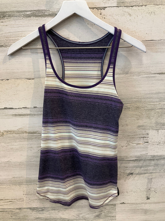 Athletic Tank Top By Lululemon In Purple, Size: 6