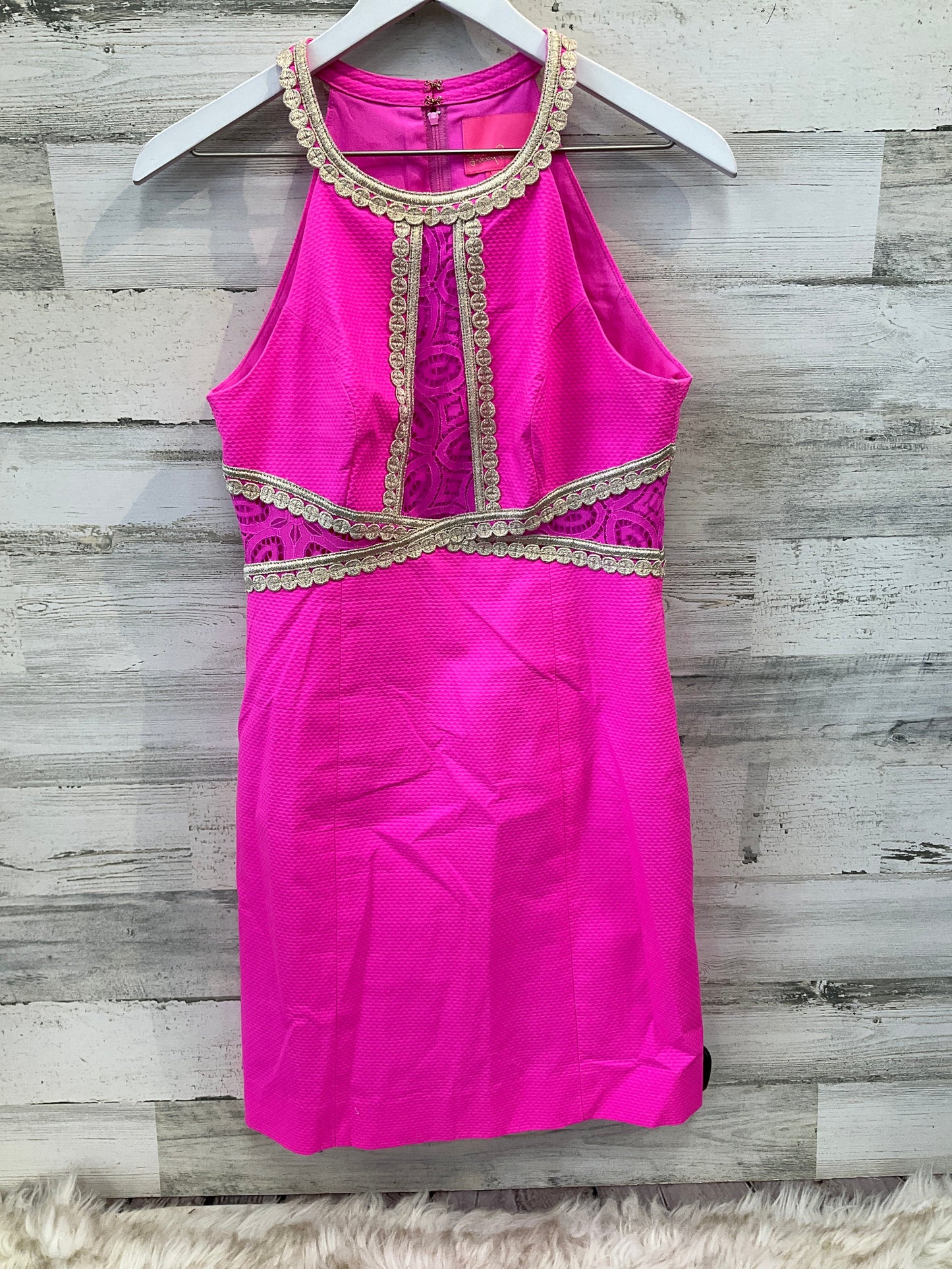 Dress Party Midi By Lilly Pulitzer In Pink, Size: Xs