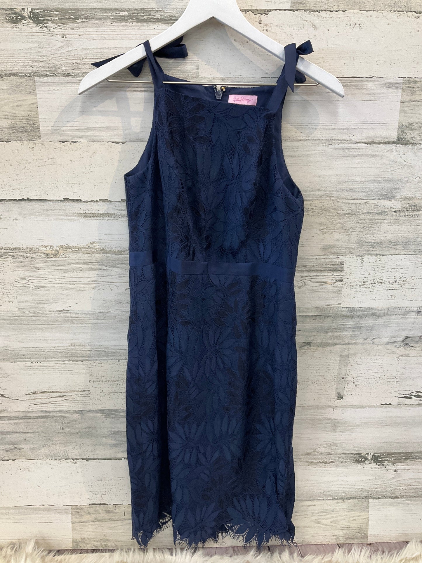 Dress Party Midi By Lilly Pulitzer In Navy, Size: S