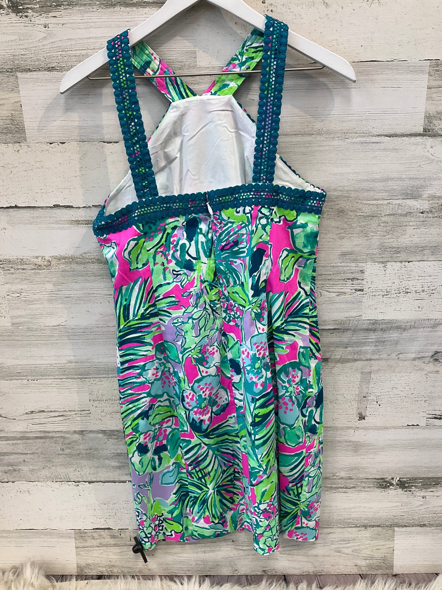 Dress Casual Midi By Lilly Pulitzer In Teal, Size: S