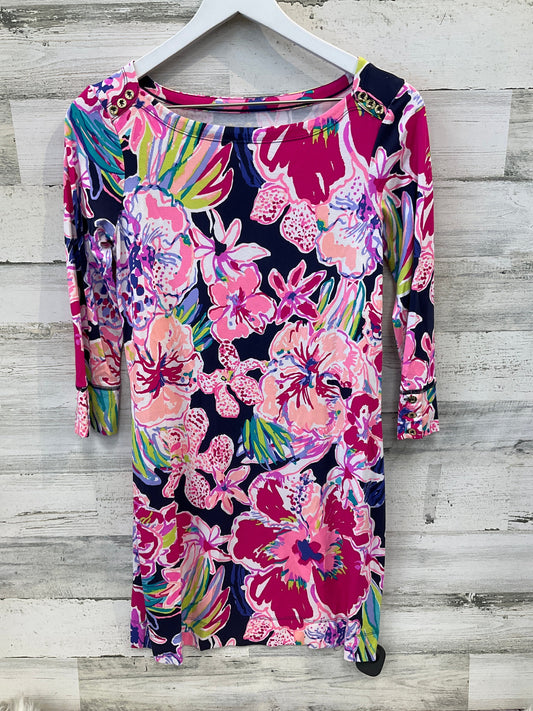 Dress Casual Midi By Lilly Pulitzer In Multi-colored, Size: S