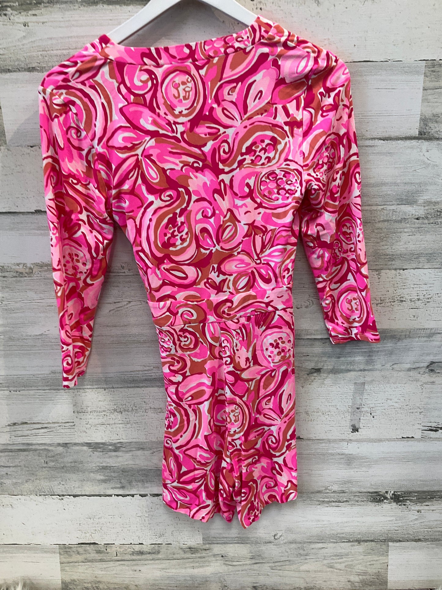 Romper By Lilly Pulitzer In Pink & White, Size: S