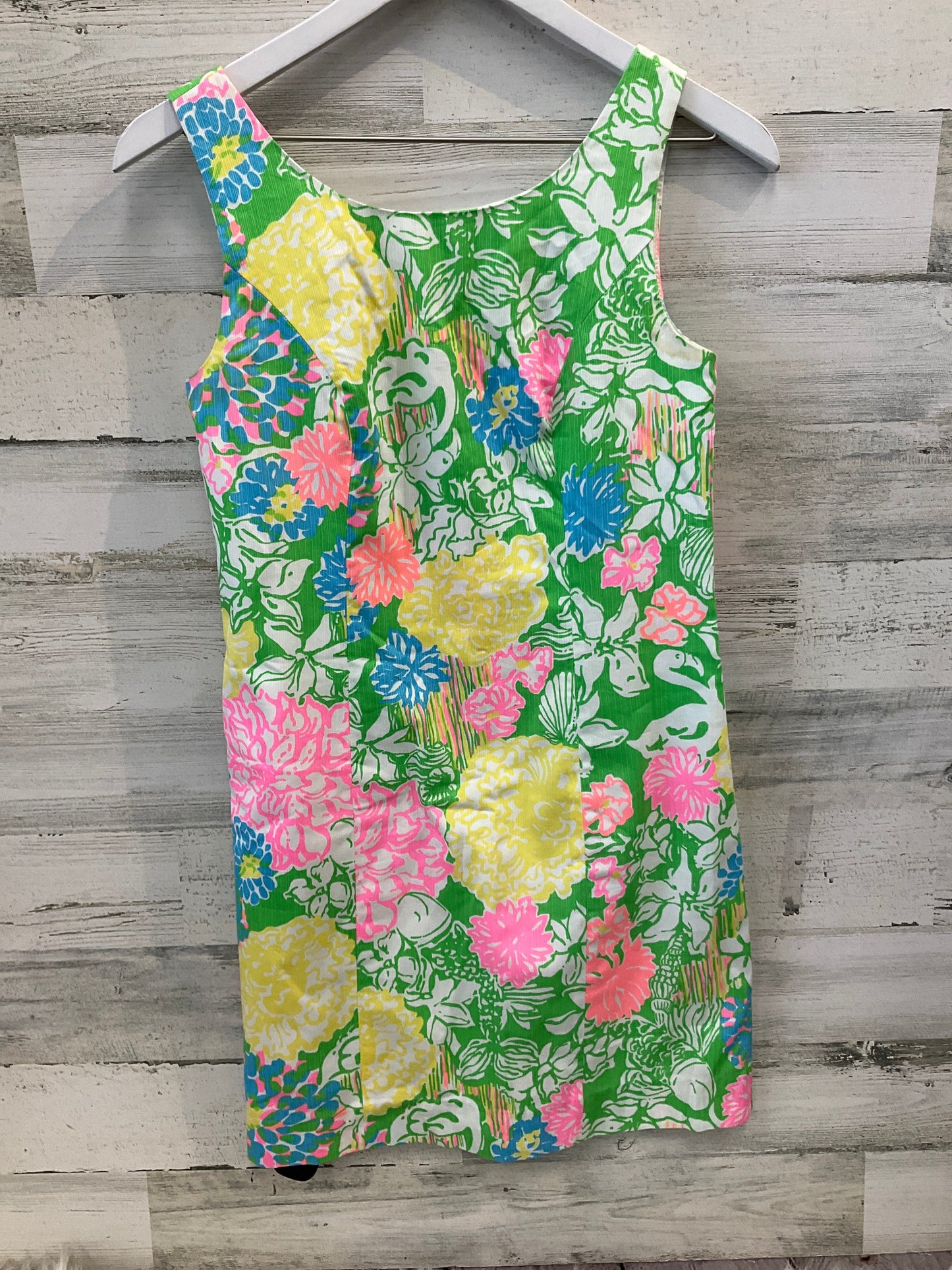 Dress Casual Midi By Lilly Pulitzer In Multi-colored, Size: Xxs