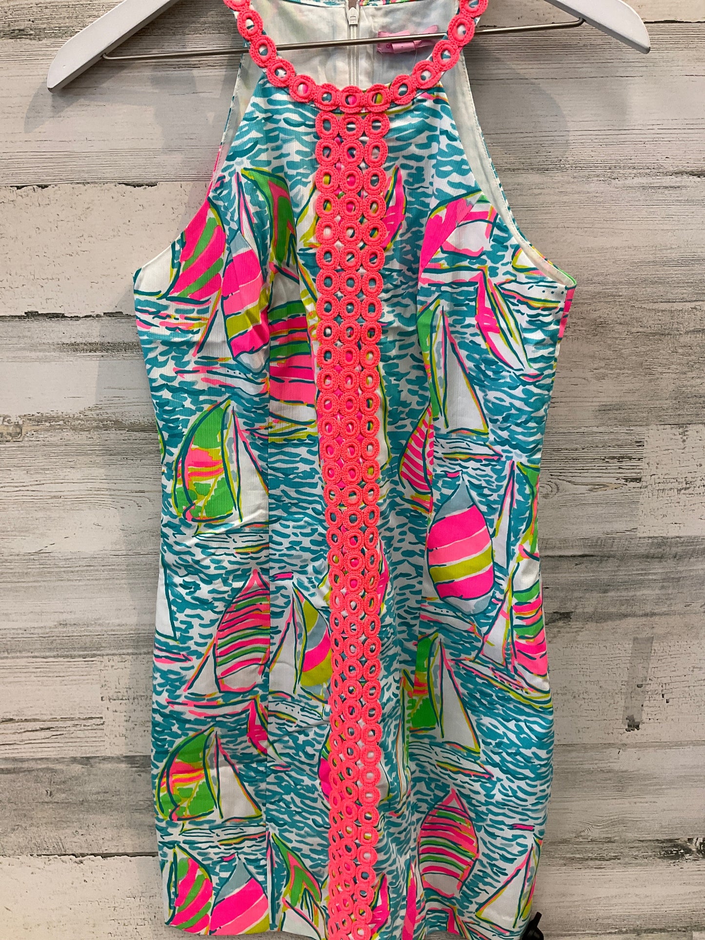 Dress Casual Midi By Lilly Pulitzer In Multi-colored, Size: Xs