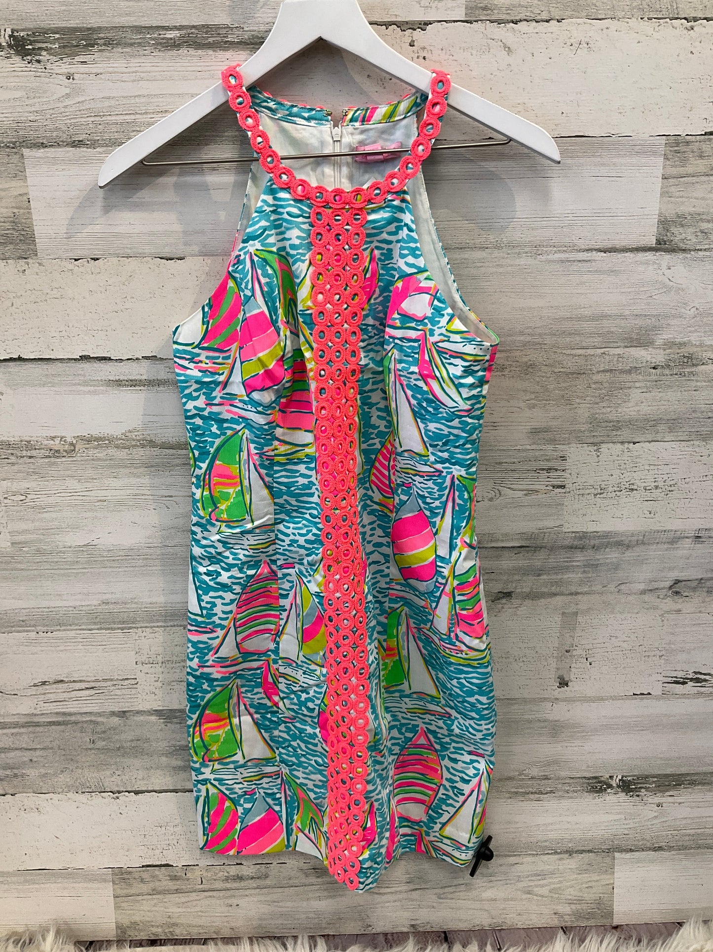 Dress Casual Midi By Lilly Pulitzer In Multi-colored, Size: Xs