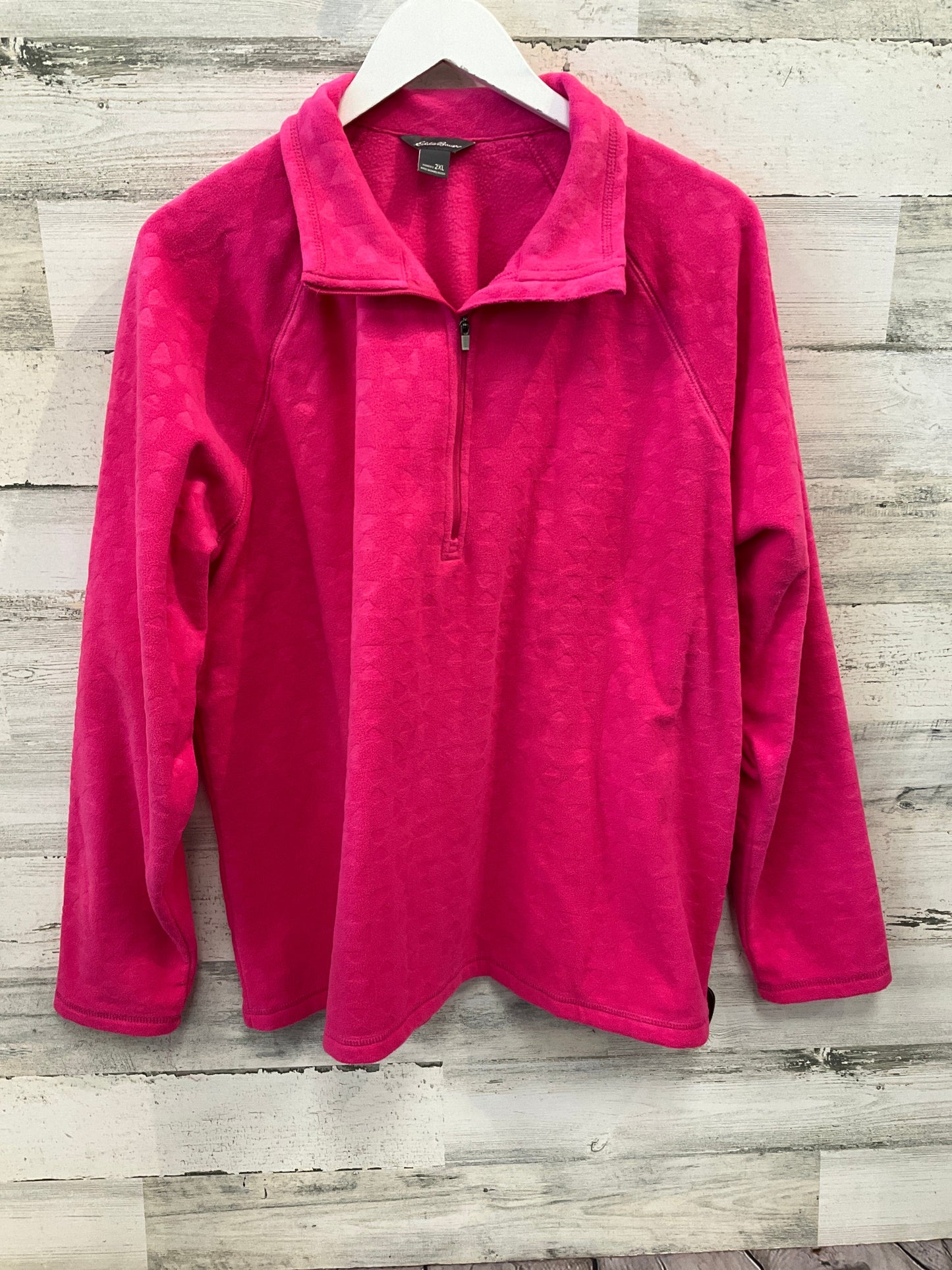 Athletic Fleece By Eddie Bauer In Pink, Size: 2x