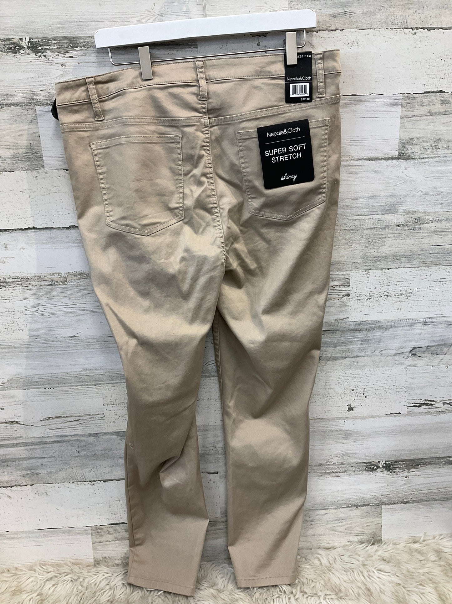 Pants Other By Clothes Mentor In Tan, Size: 18