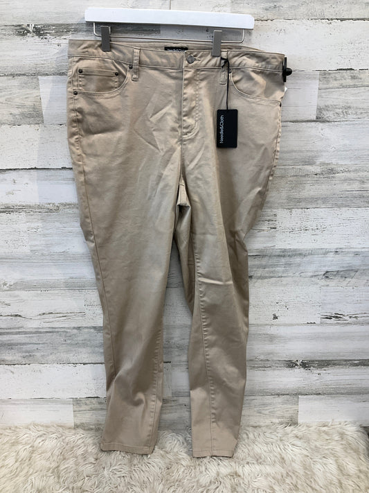 Pants Other By Clothes Mentor In Tan, Size: 18