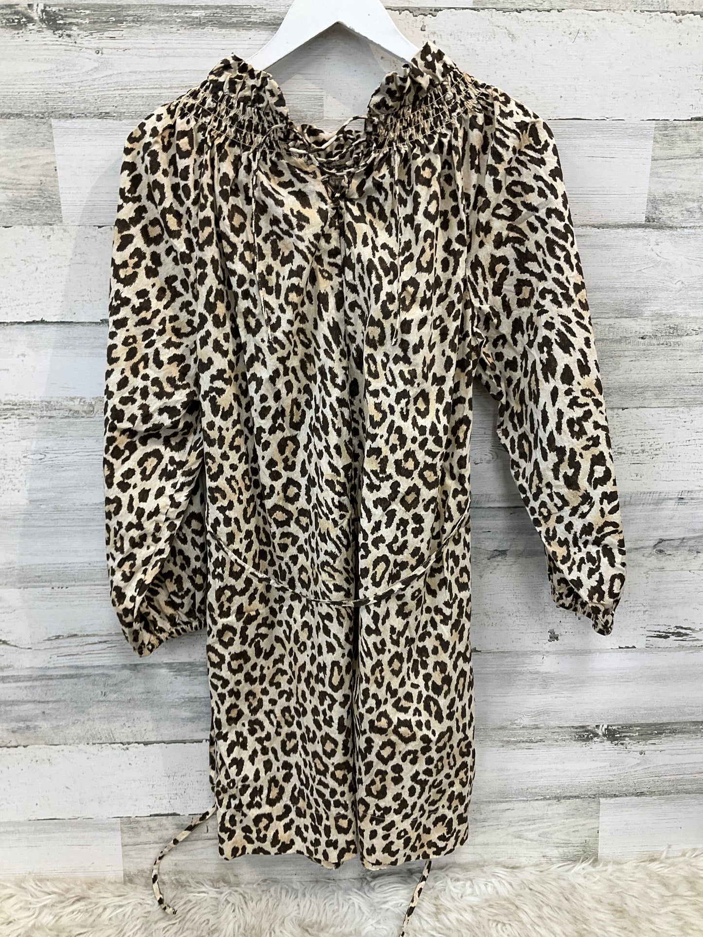 Dress Casual Midi By J. Crew In Animal Print, Size: S