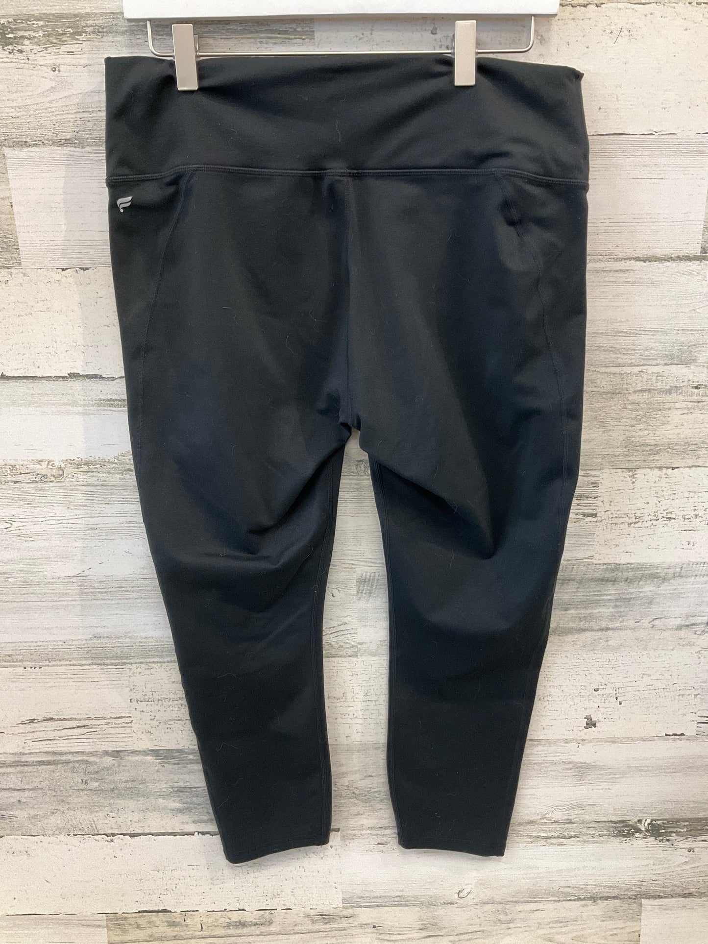 Athletic Capris By Fabletics In Black, Size: Xxl