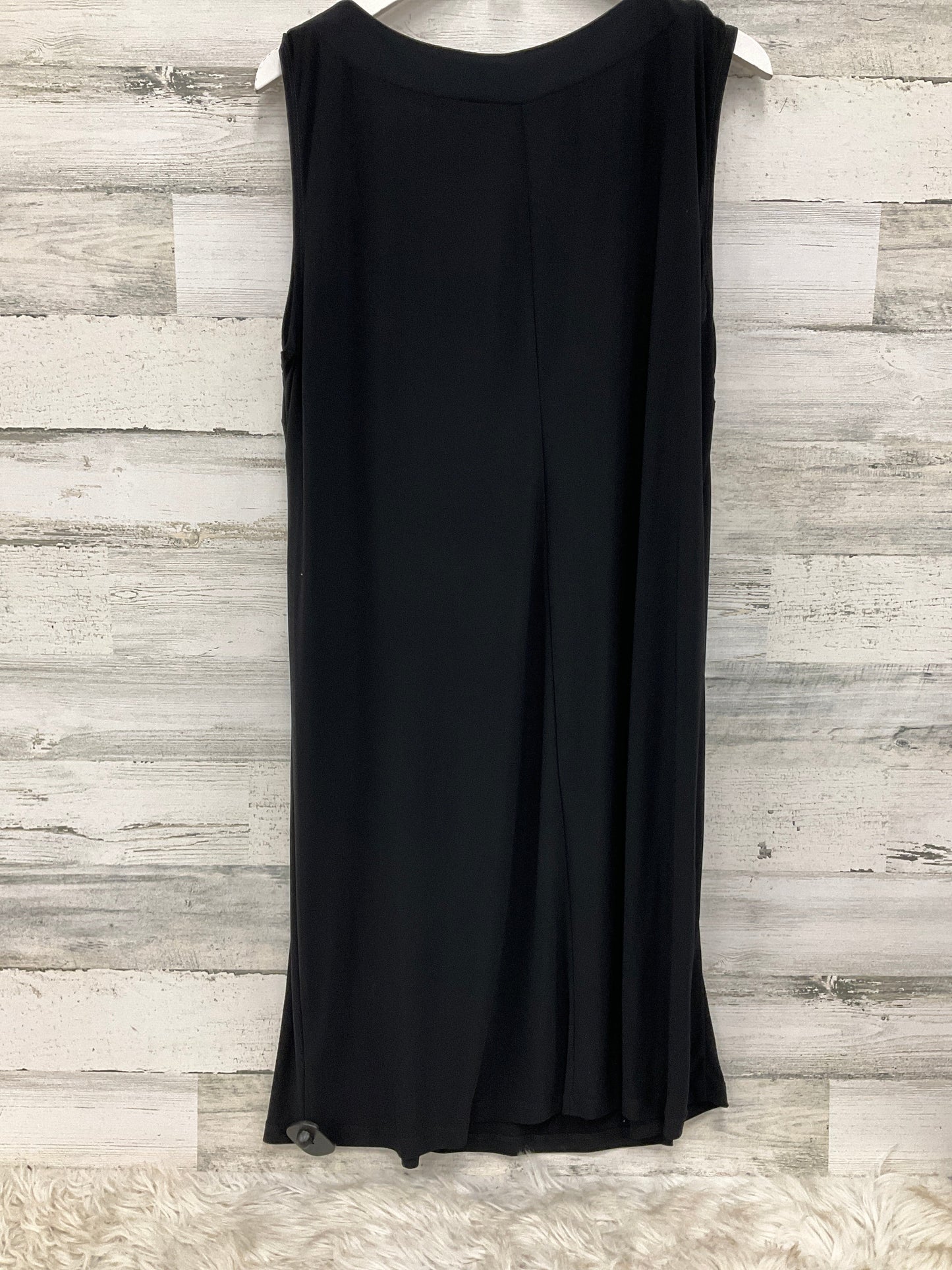 Dress Party Midi By R And M Richards In Black, Size: Xl