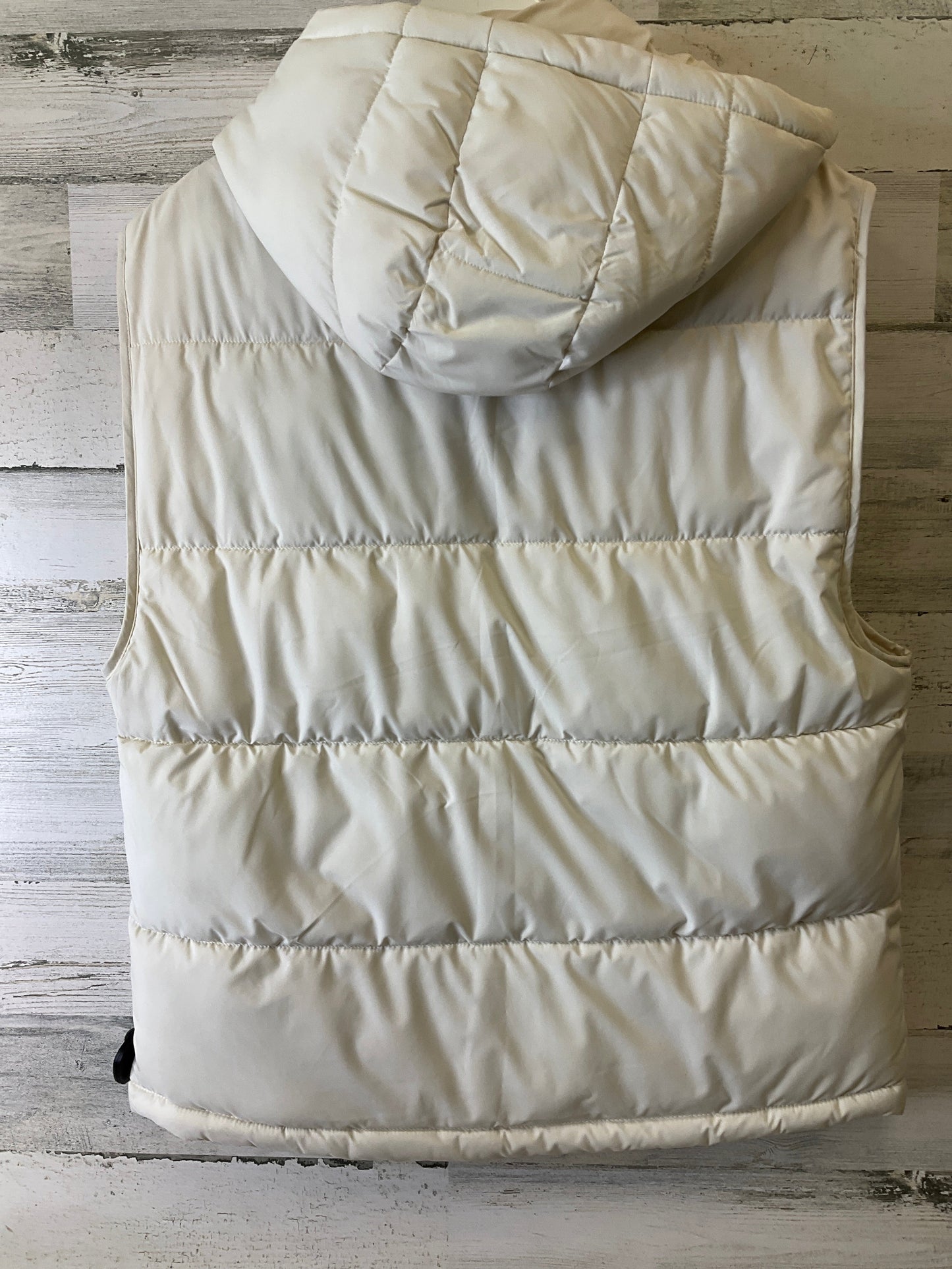 Vest Puffer & Quilted By American Eagle In Cream, Size: L