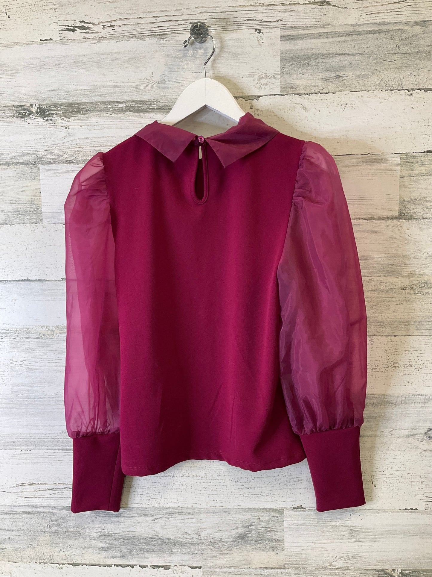 Top Long Sleeve By Marc New York In Purple, Size: S