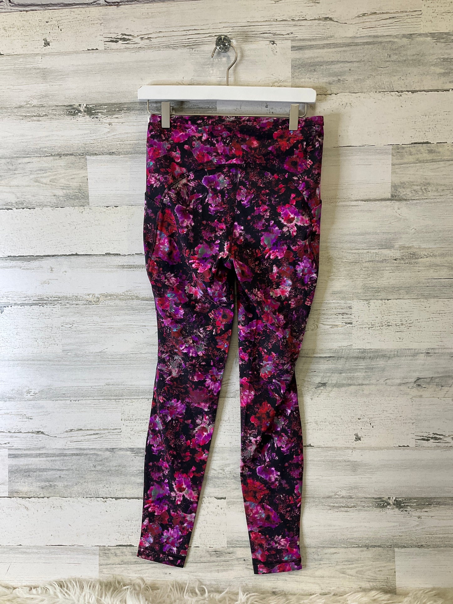 Athletic Leggings By Lululemon In Multi-colored, Size: 8