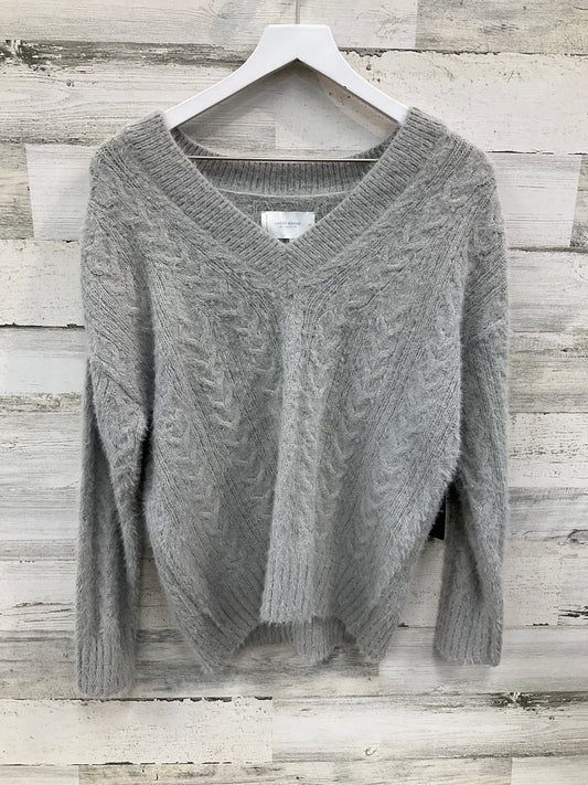 Sweater By Lucky Brand In Grey, Size: Xs