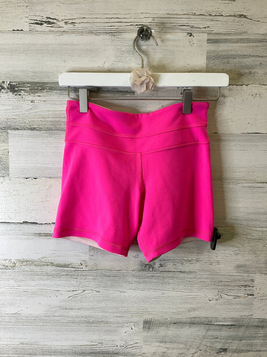 Athletic Shorts By Lululemon In Pink, Size: 4