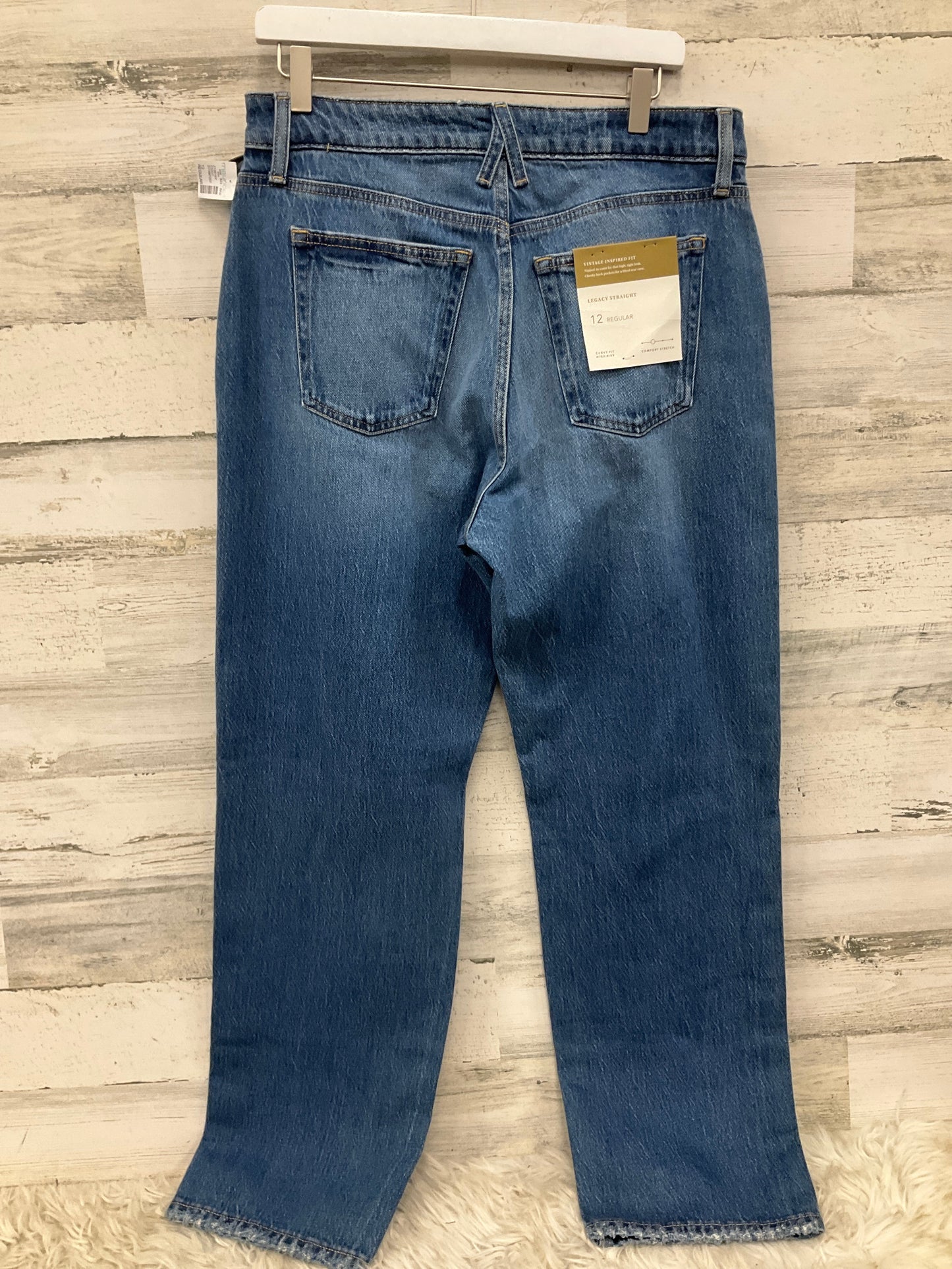 Jeans Boyfriend By Maurices In Blue Denim, Size: 12