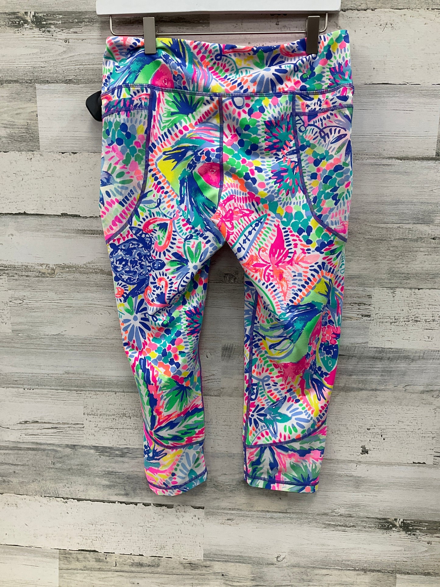 Athletic Capris By Lilly Pulitzer In Multi-colored, Size: L