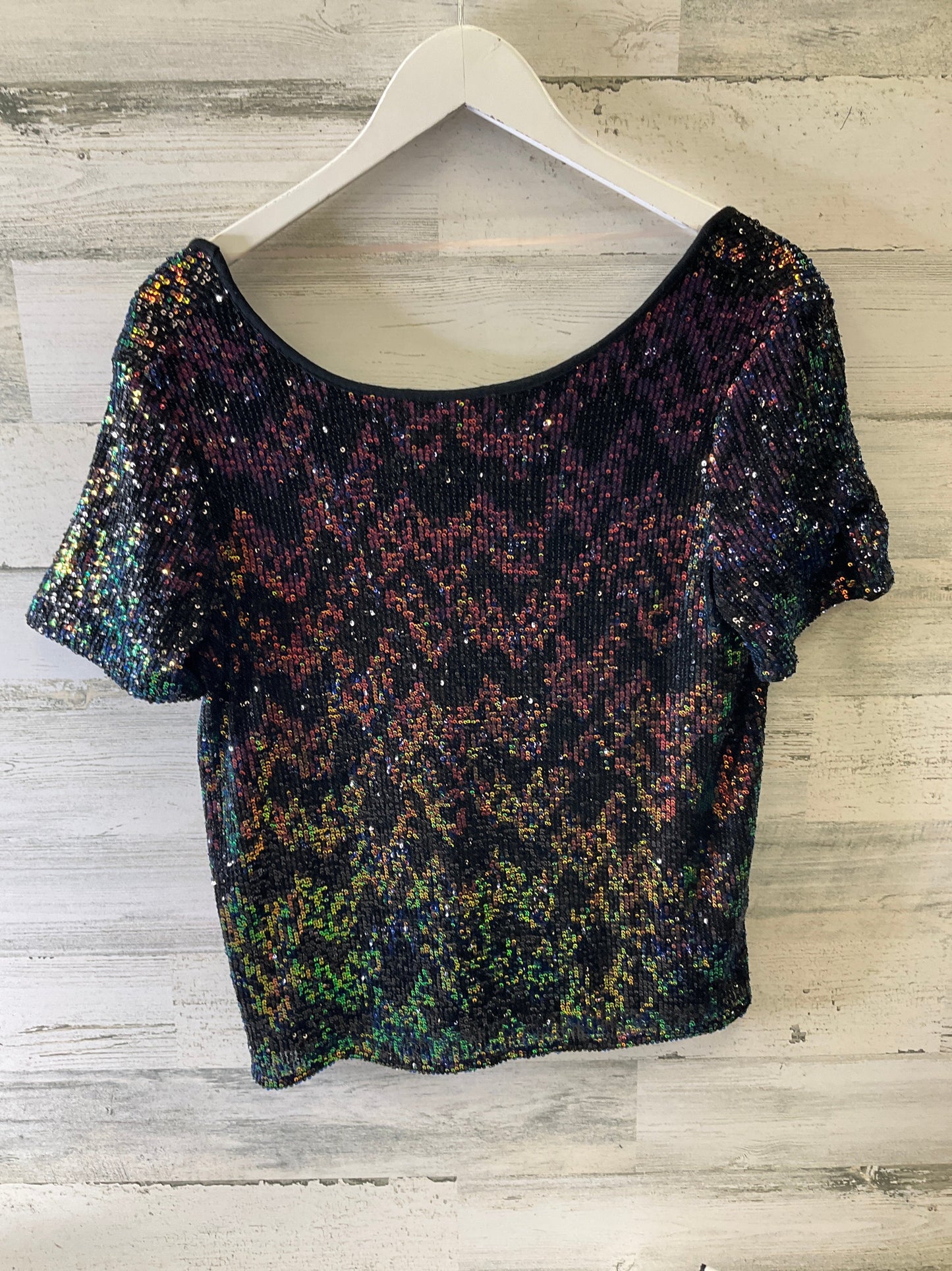 Top Short Sleeve By Sanctuary In Multi-colored, Size: M