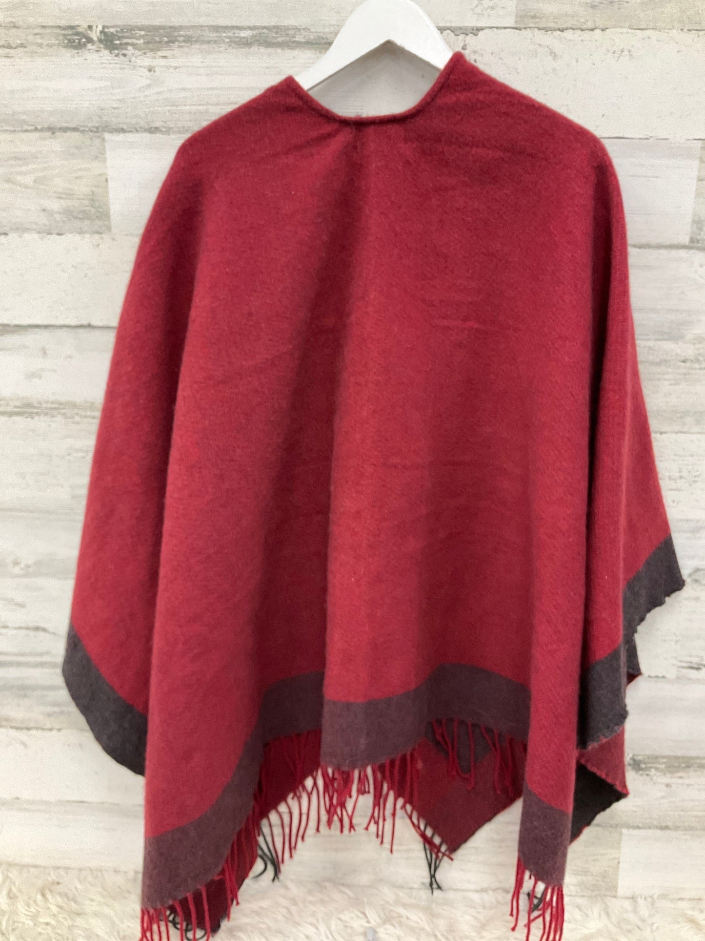 Shawl By Banana Republic In Red, Size: Osfm