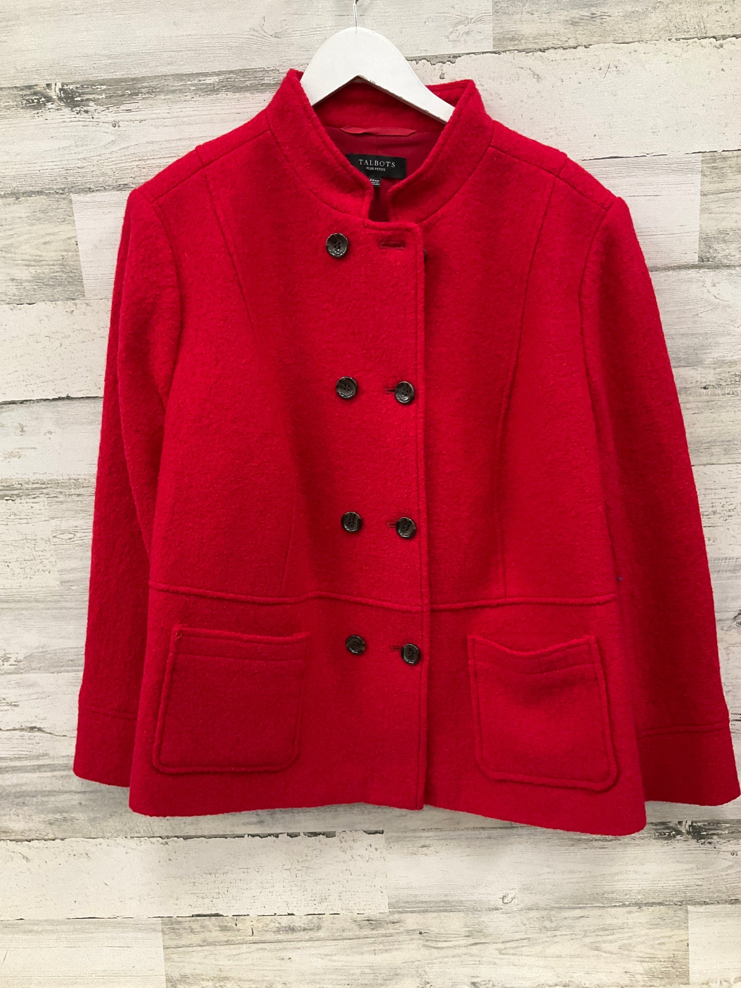 Jacket Other By Talbots In Red, Size: 3x