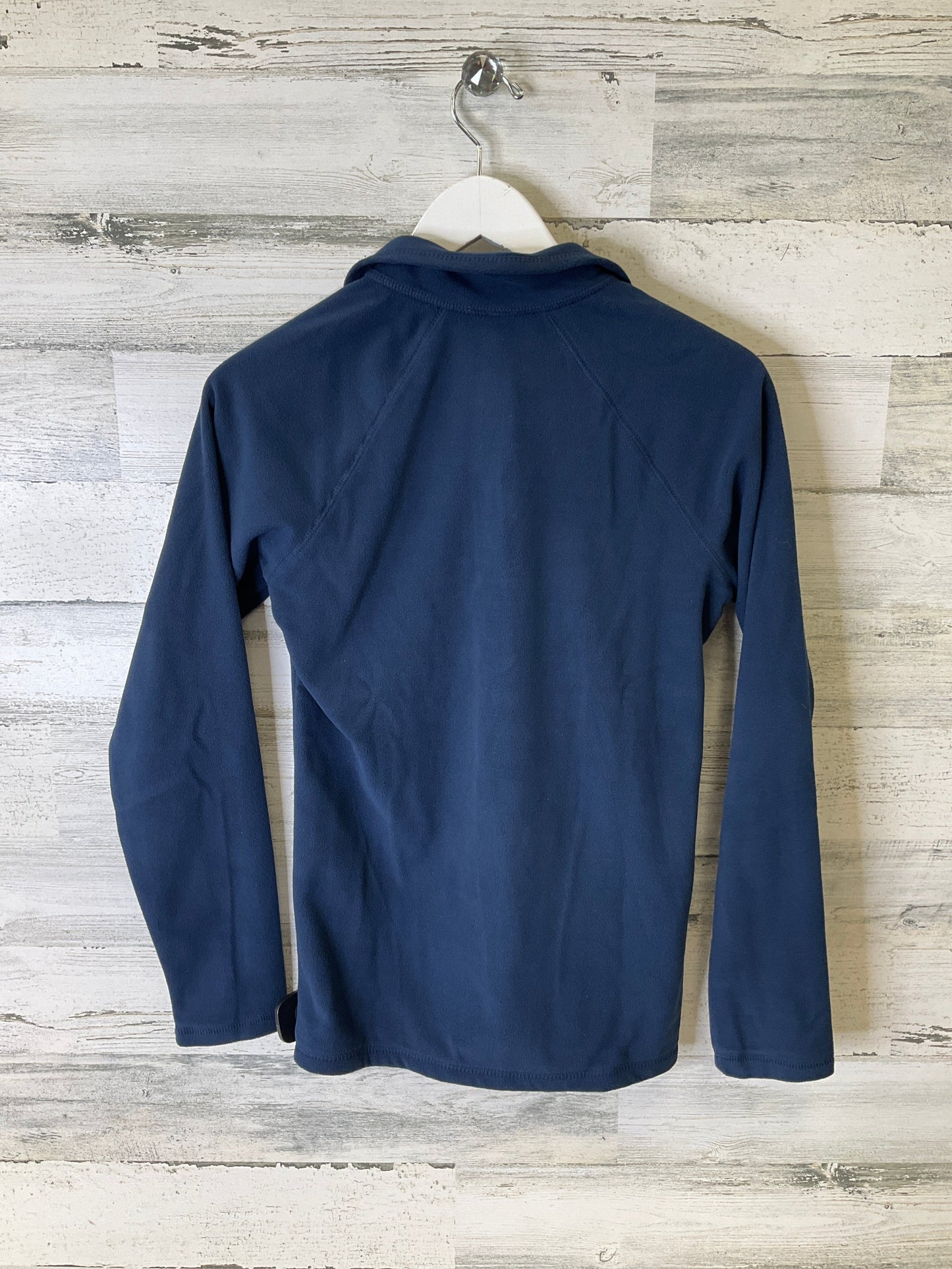 Top Long Sleeve By Eddie Bauer In Navy, Size: Xs