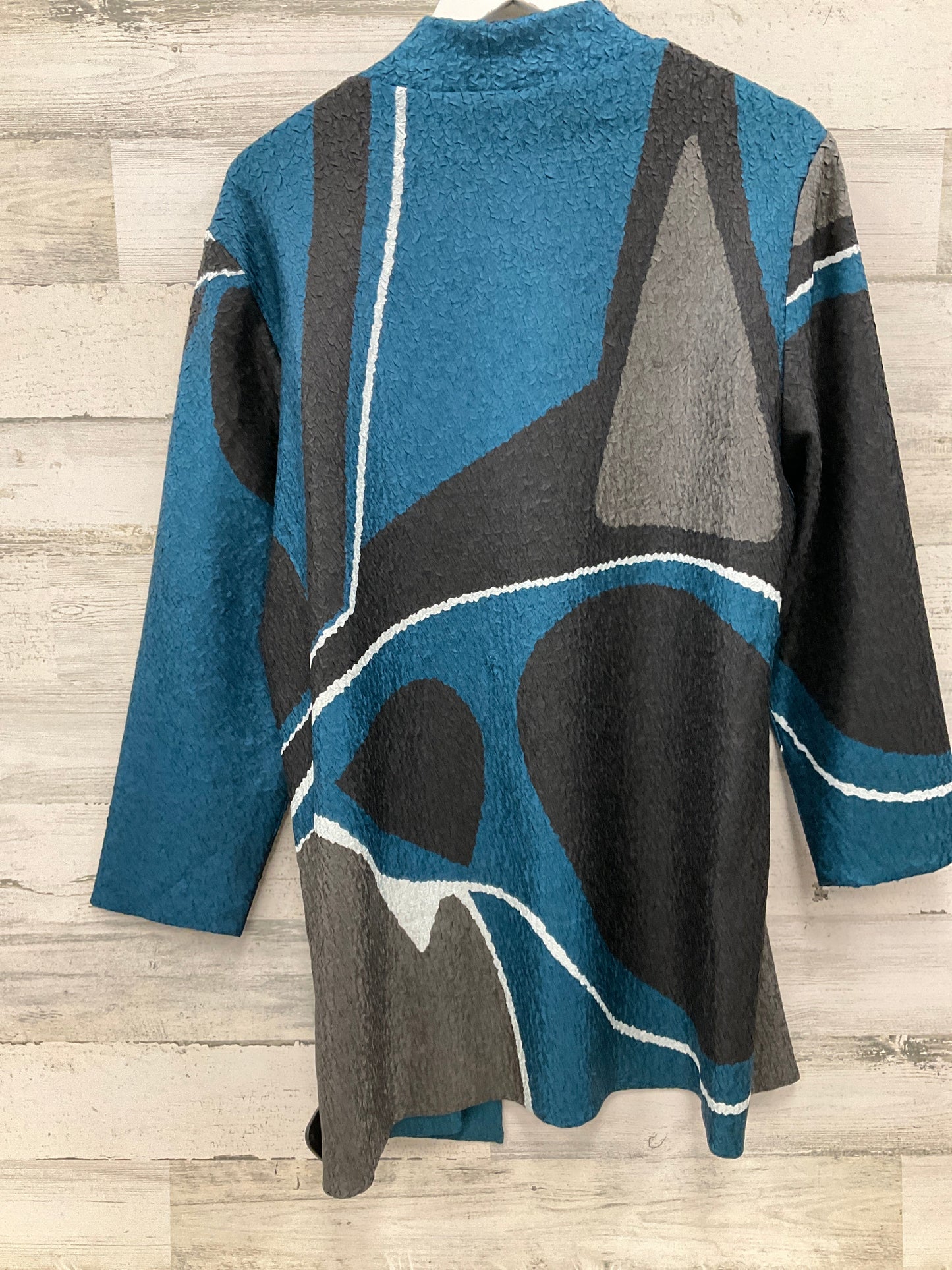 Cardigan By Chicos In Teal, Size: L