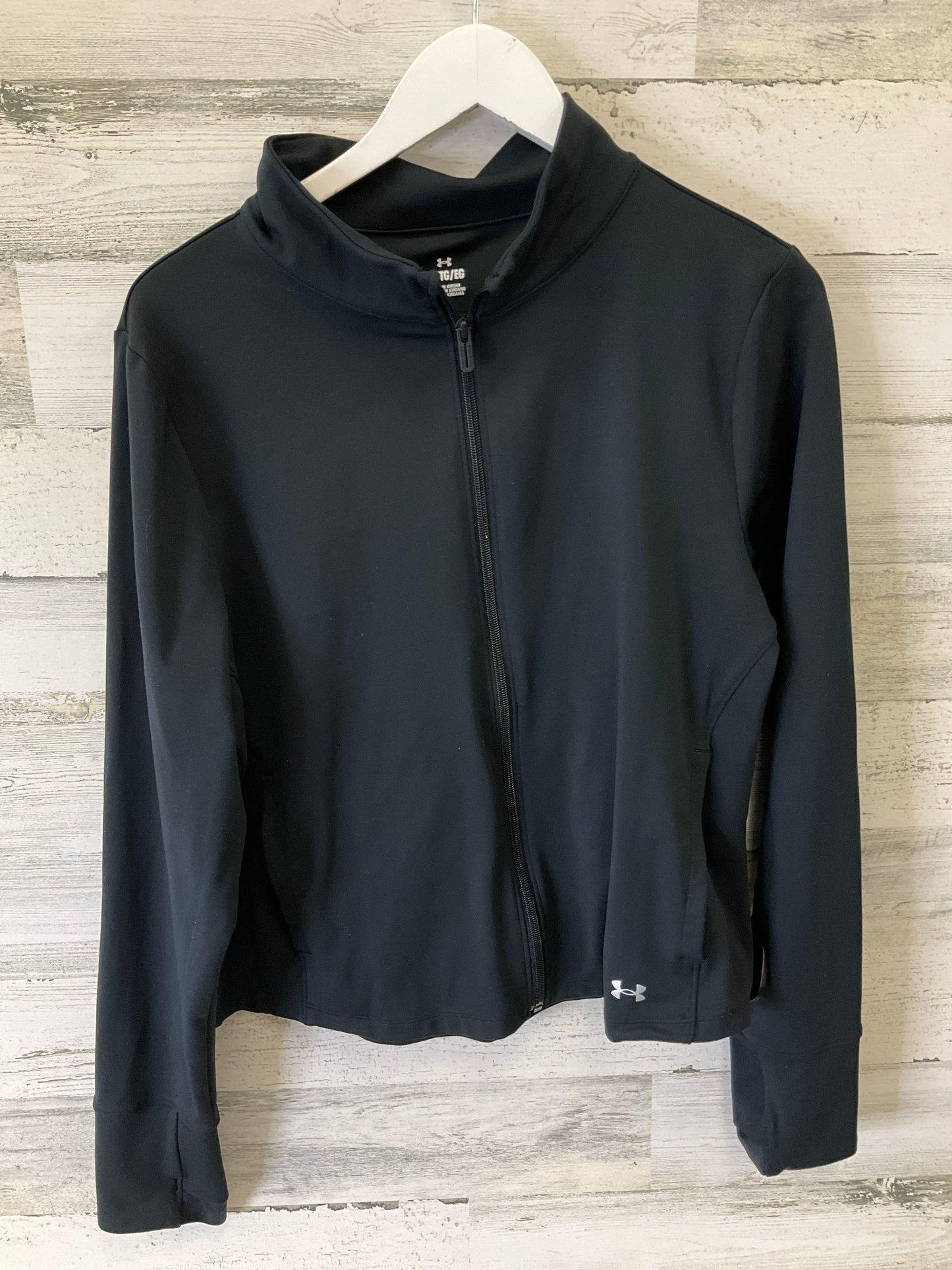 Athletic Jacket By Under Armour In Black, Size: Xl