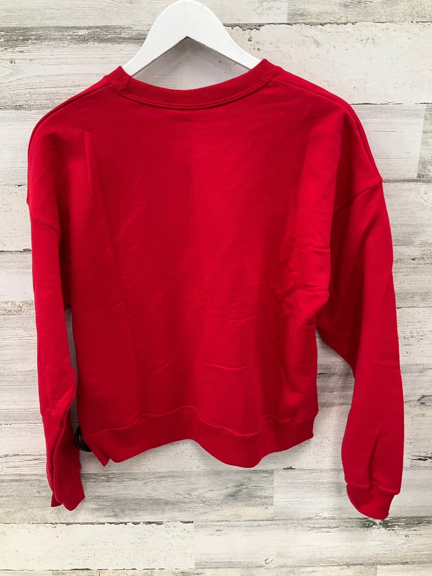 Athletic Sweatshirt Crewneck By Champion In Red, Size: S