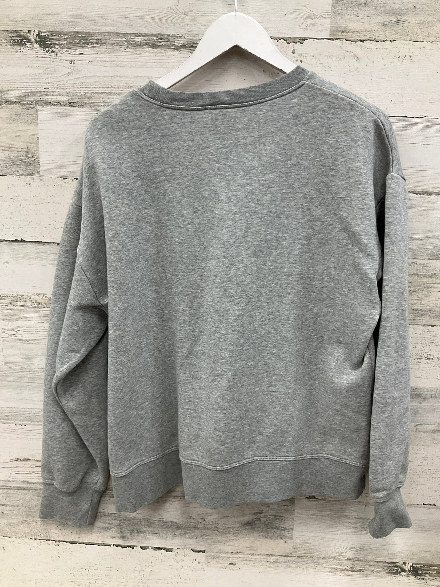 Sweatshirt Crewneck By J. Crew In Grey, Size: L