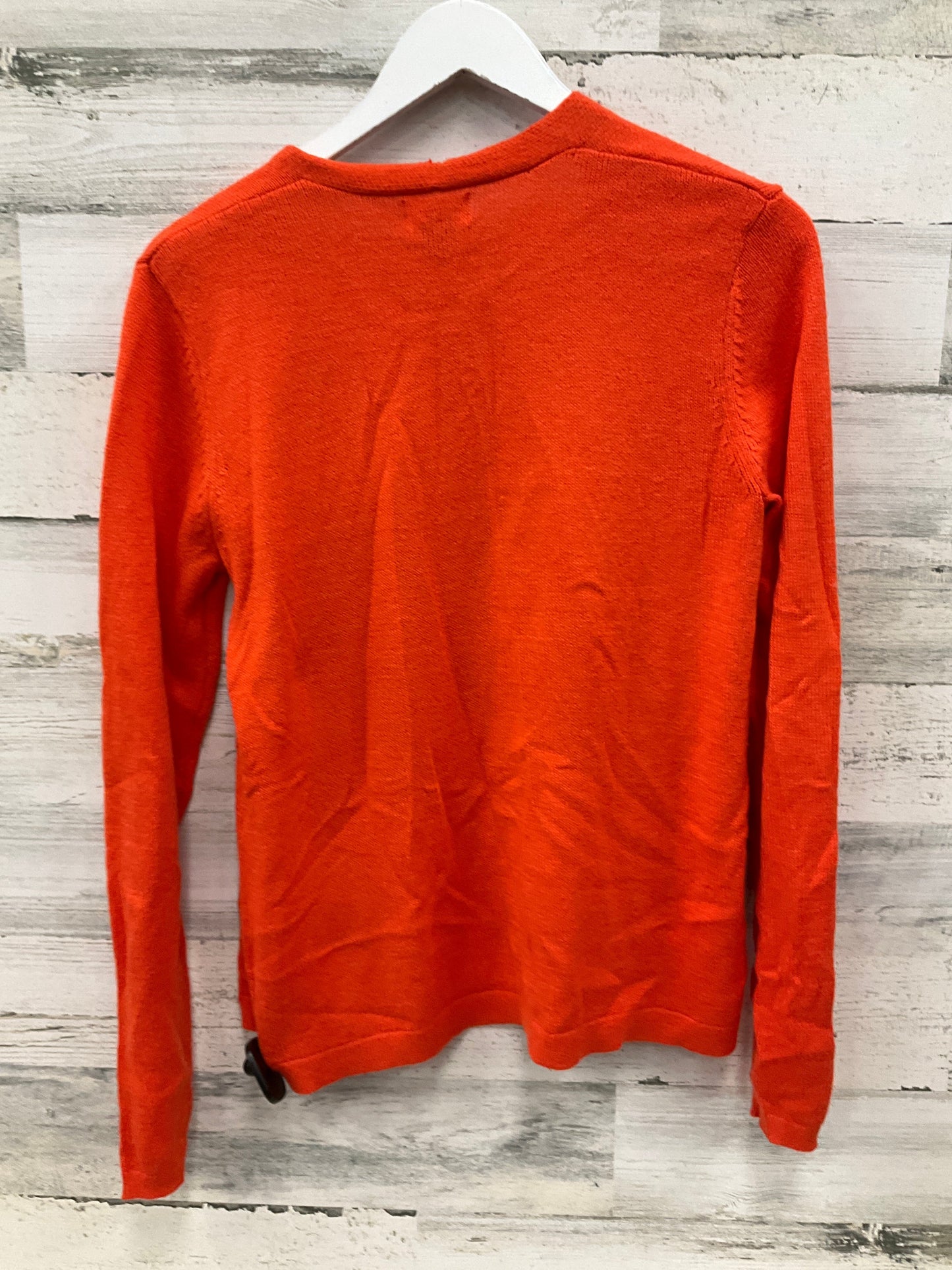 Sweater Cardigan By Old Navy In Orange, Size: M