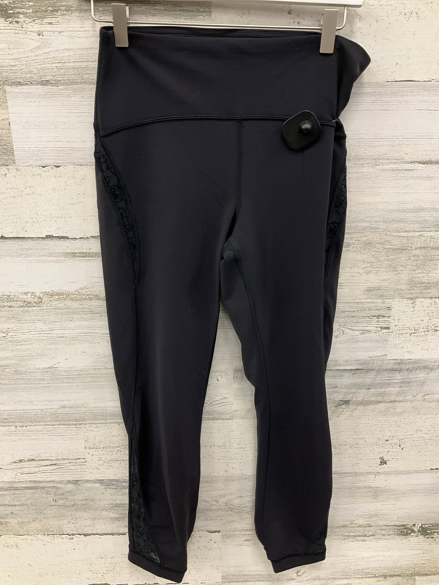 Athletic Leggings By Lululemon In Black, Size: 10