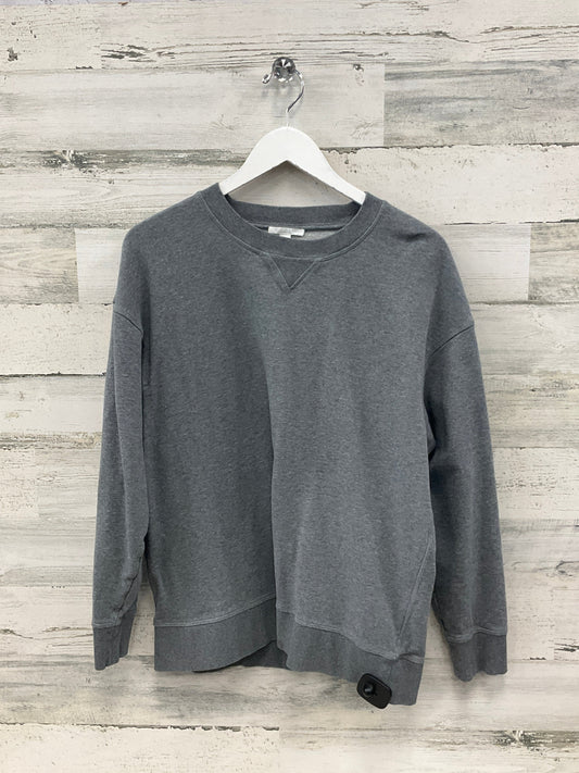 Athletic Top Long Sleeve Crewneck By Cos In Grey, Size: M