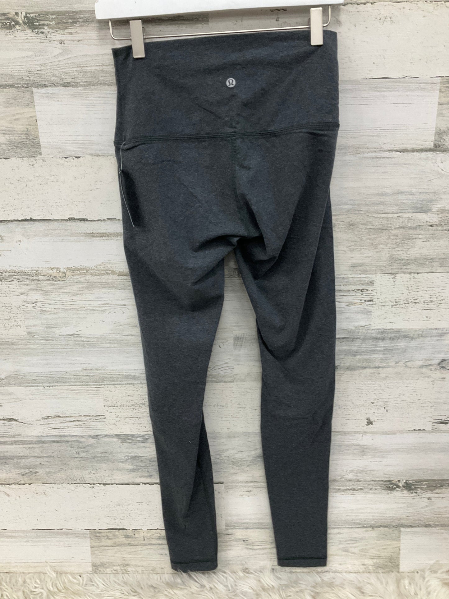 Athletic Leggings By Lululemon In Grey, Size: 8