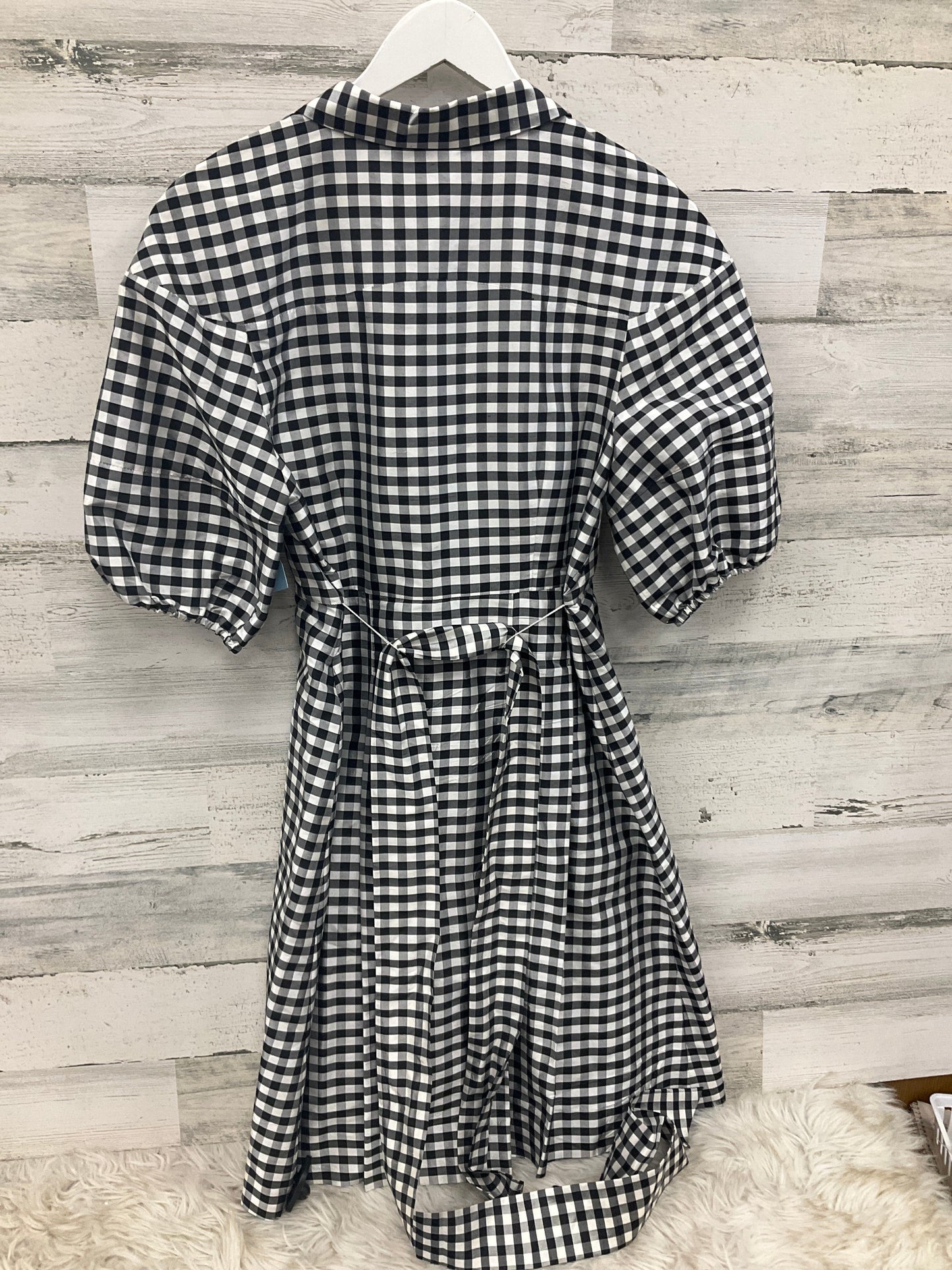 Dress Designer By Kate Spade In Black & White, Size: M