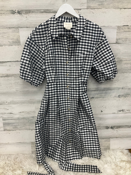 Dress Designer By Kate Spade In Black & White, Size: M