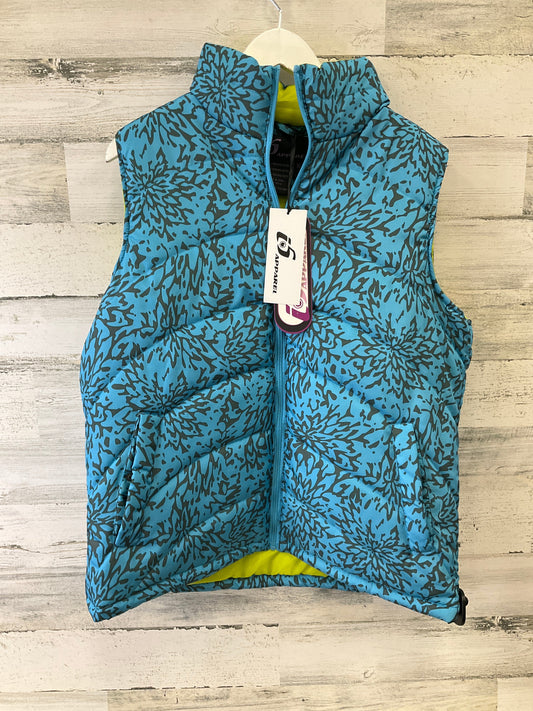 Vest Puffer & Quilted By Clothes Mentor In Blue, Size: Xl