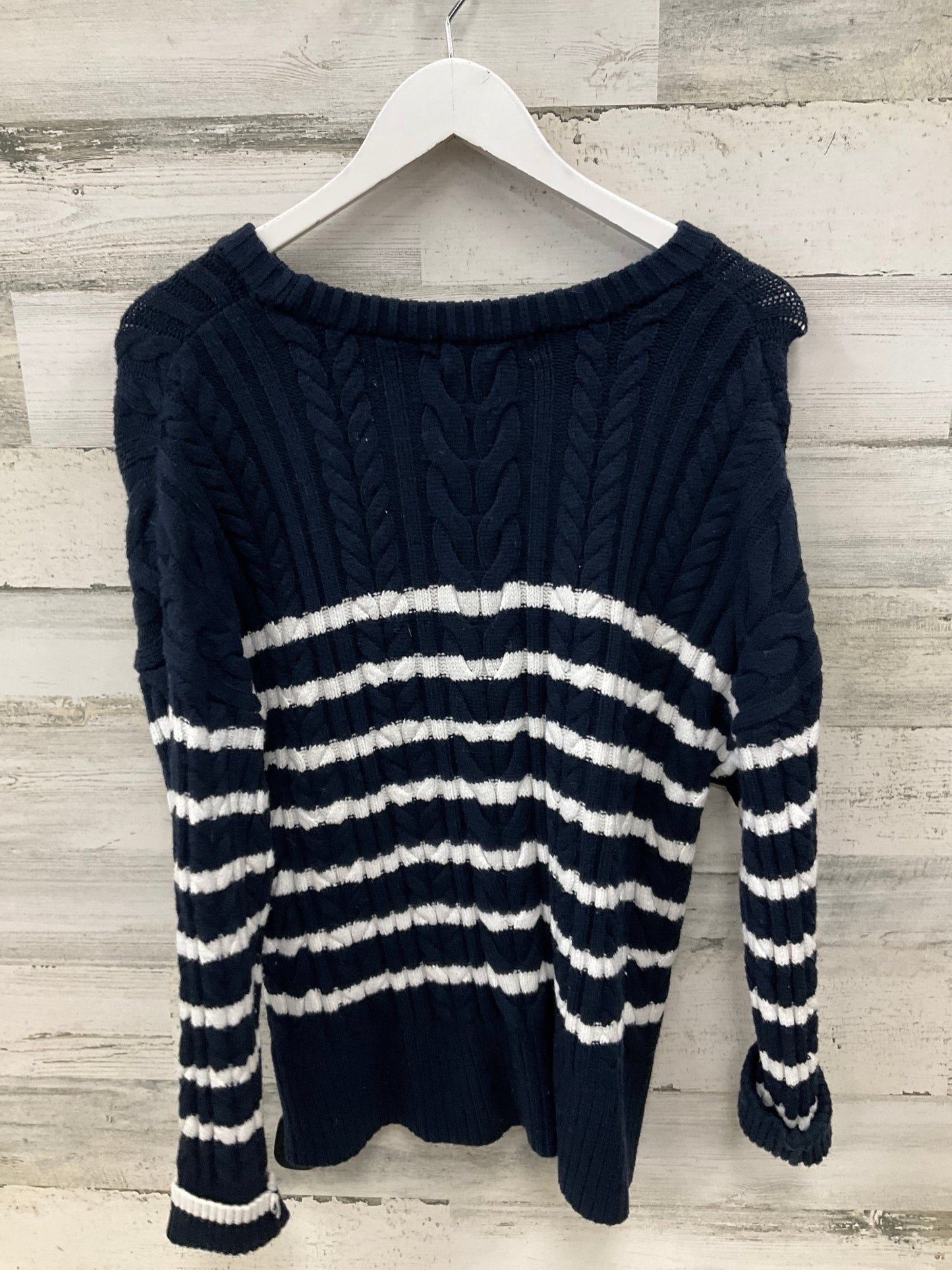 Sweater By Philosophy In Navy, Size: L